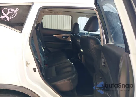 2018 Nissan Murano Platinum from USA, damaged, VIN 5N1AZ2MG8JN154355